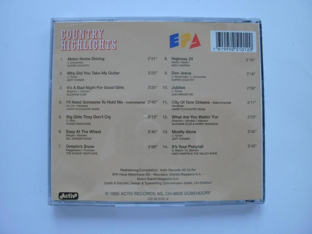CD: CD - Country Highlights – Usato da Grenchen venduto da Kogi7 2