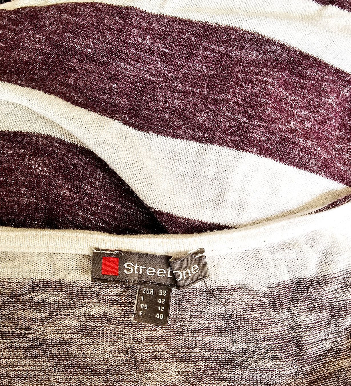 Maglioni & Felpe: Street One Pullover, Gr. 38 gestreift – Usato da Füllinsdorf venduto da Sunnebliemli7 2