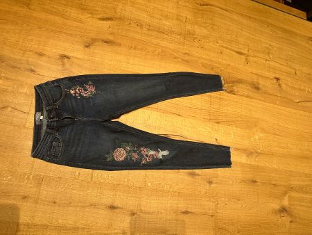 Jeans mit Stick