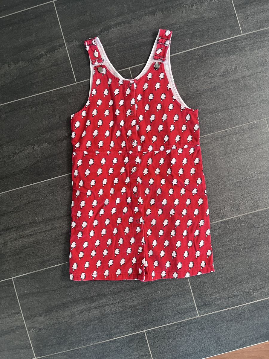 Vestiti: Jeans-Kleid mit Glacé-Print Gr. S/M – Usato da Wauwil venduto da parttimehippie