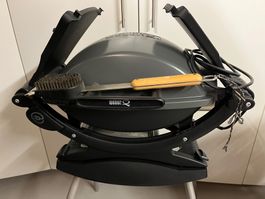 Weber Q Grill Elektro mit Gestell und Zubehoer