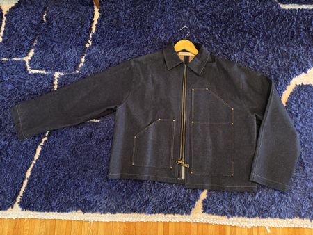 Stylische Jeansjacke für den Übergang von Glorydays - M