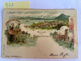 Gruss vom Hallwylersee, 1901 mit Stempel