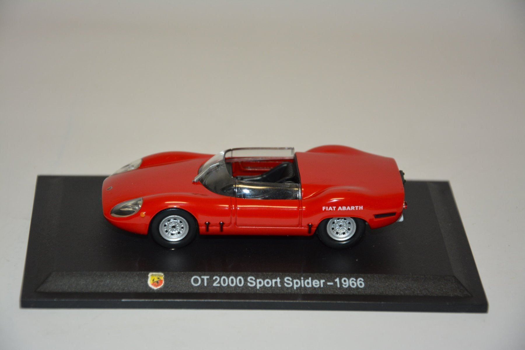 Abarth Modellini d'auto: Abarth OT 2000 Sport Spider 1966 , 1:43 – Nuovo (secondo la descrizione) da Goldach venduto da Feivel9 1