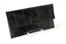 50er Jahre Abendtasche / Clutch - Schlangenleder Tasche