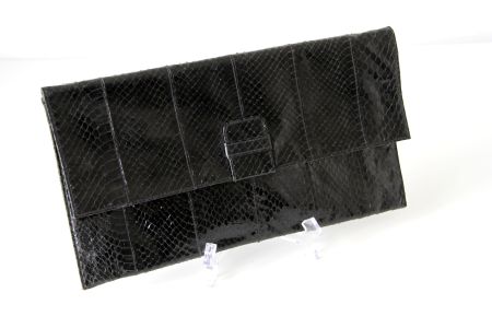 50er Jahre Abendtasche / Clutch - Schlangenleder Tasche