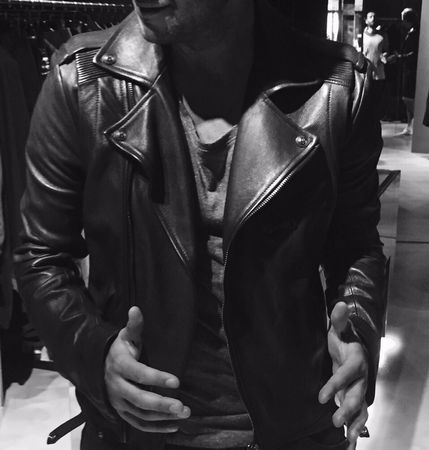Herren Lederjacke Pierre Balmain Grösse S guter Zustand