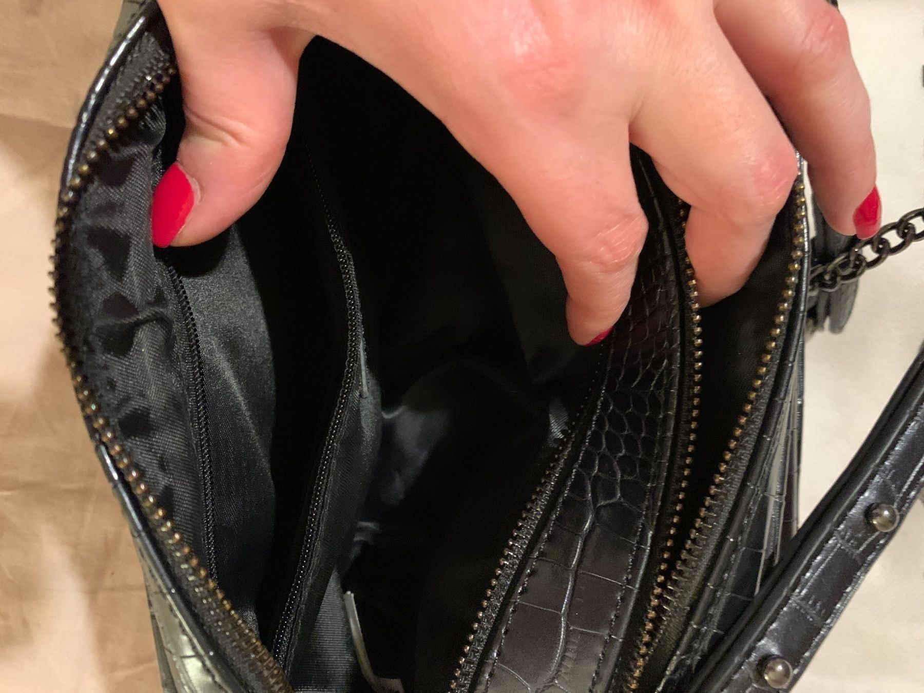 Borse da donna: Sac à main Noir similicuir – Usato da Sion venduto da DayJenn 5
