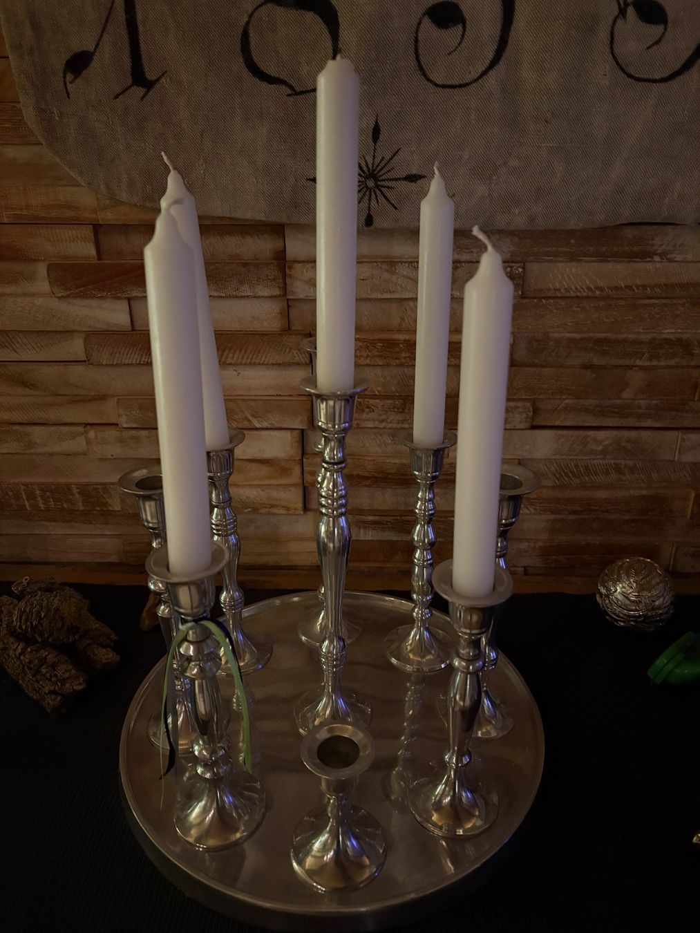 Portacandele: 9- Flammig Kerzenständer – Nuovo e nell'imballaggio originale da Rickenbach ZH venduto da ernis3theo 5