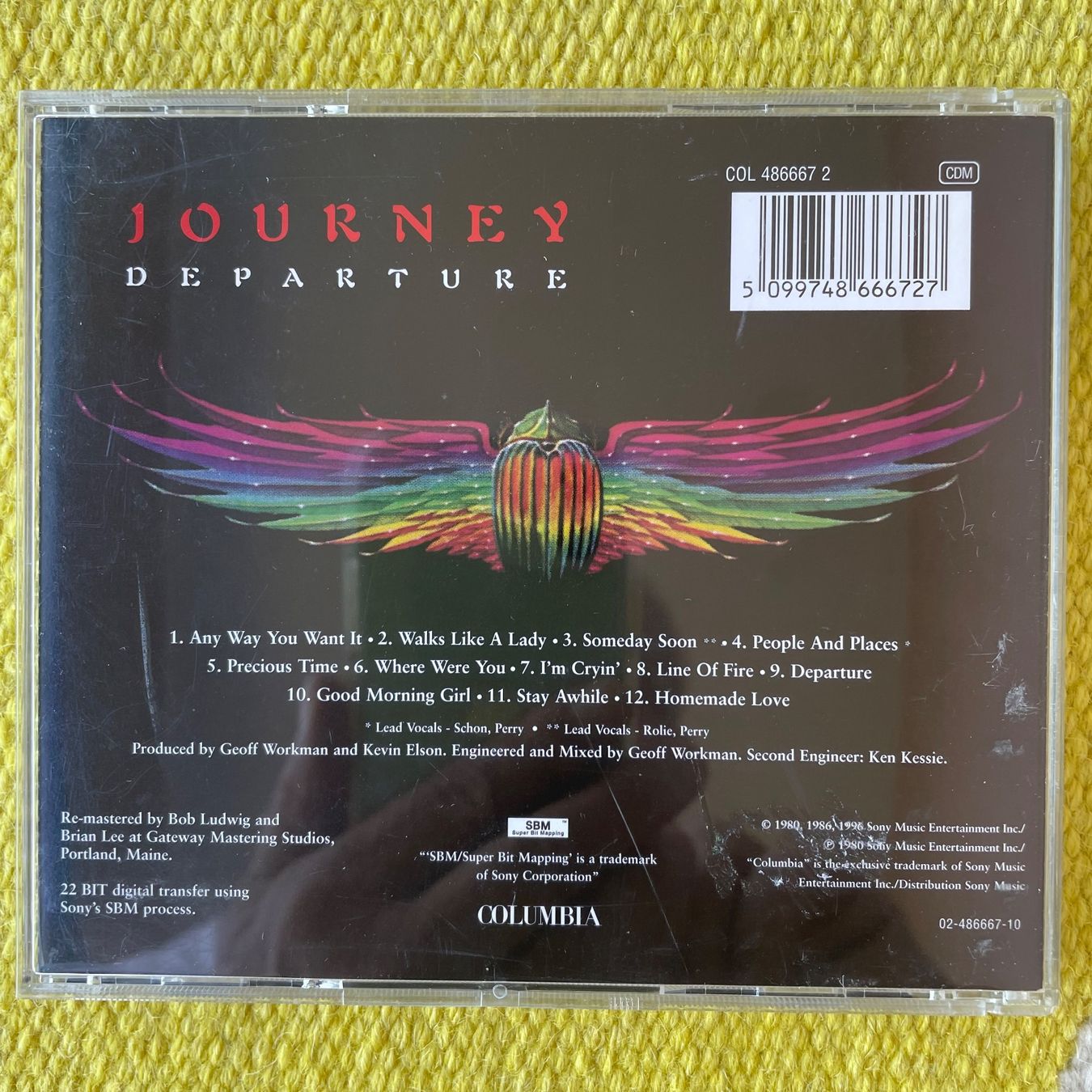 CD: JOURNEY-22BIT DEPARTURE – Usato da Rorschacherberg venduto da CD-Roli 1