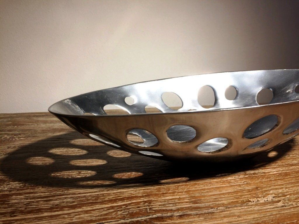 Ciotole: Früchteschale Aluminium – Nuovo (secondo la descrizione) da Lenggenwil venduto da Unique_ 1