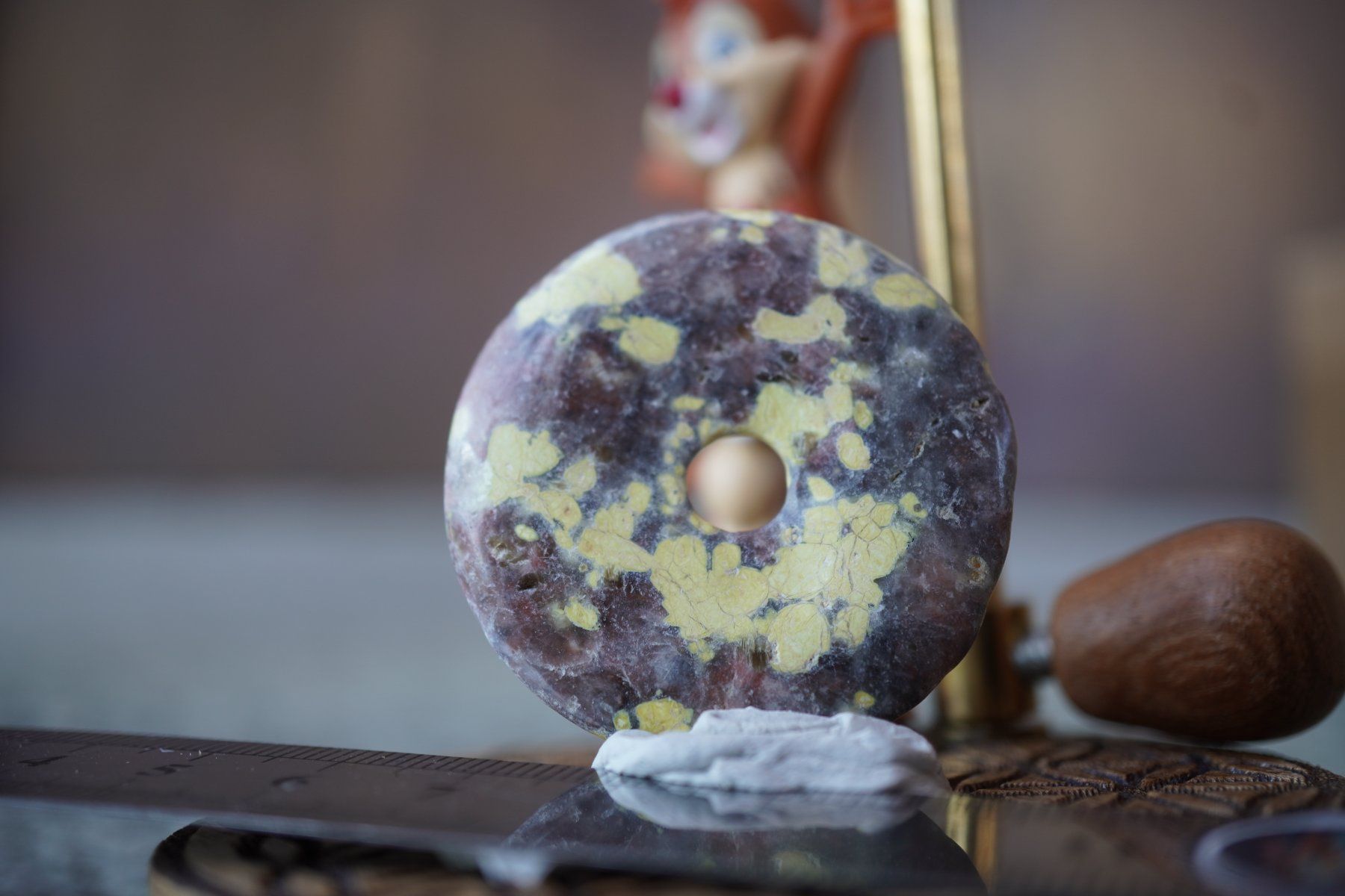 Minerali & Pietre curative: Bomble Bee    Pi Scheibe     1.-     Räumung – Nuovo e nell'imballaggio originale da Eschenbach SG venduto da topstone 5
