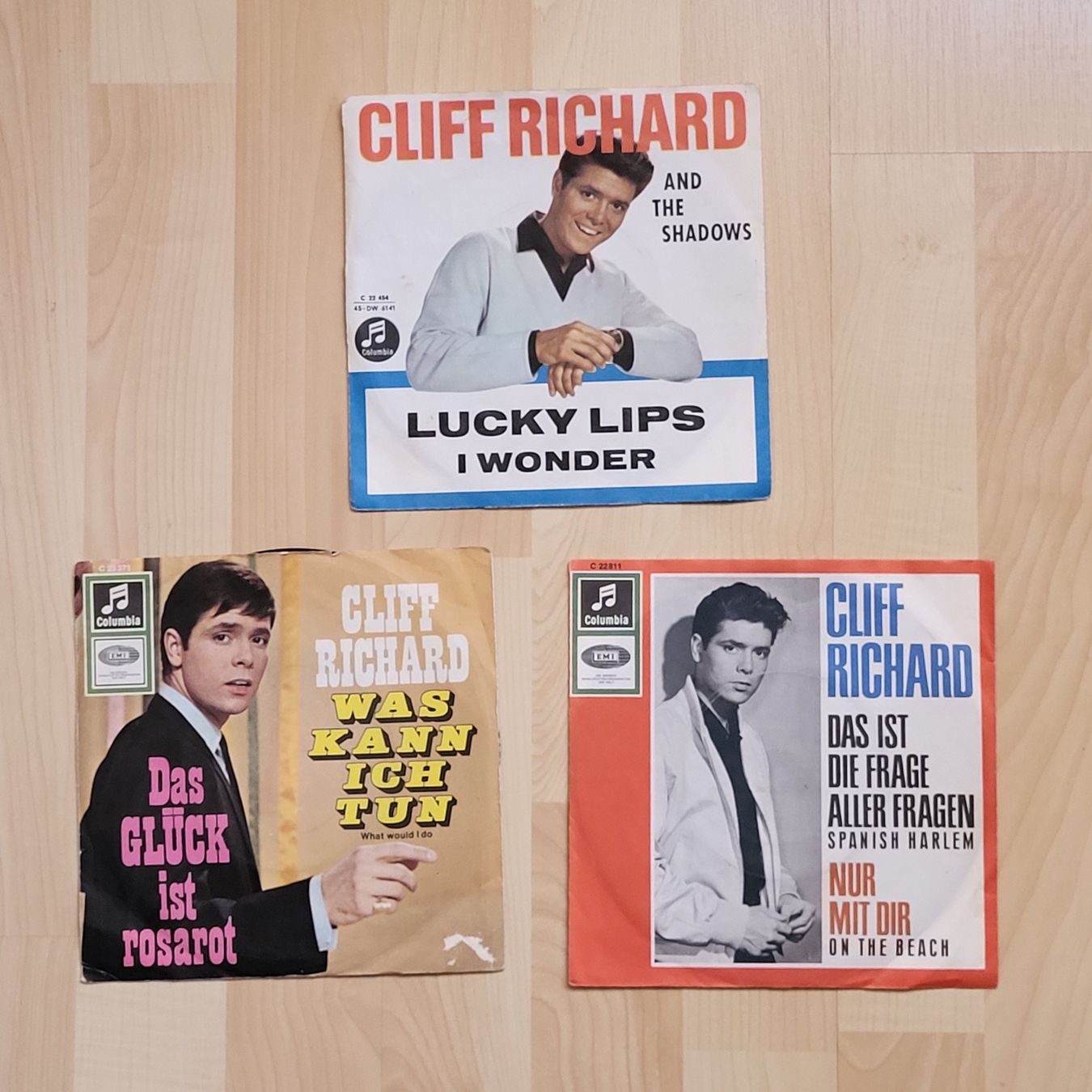 Schallplatten: Cliff Richard 3 Single – Gebraucht aus Berikon von Zimmerlinde5