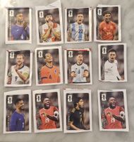 Lot de 12 vignettes coca cola Panini FIFA