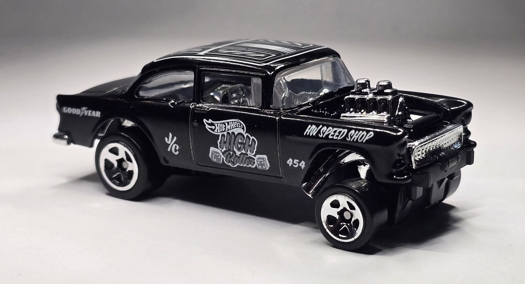 Hot Wheels Modellini d'auto: Hot Wheels 55' Chevy Bel Air Gasser – Nuovo (secondo la descrizione) da Kirchberg BE venduto da HotWheelsSammler