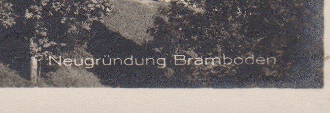Cartoline postali: Bramboden LU   Neugründung   :   alte Ansichtskarte – Usato da Vitznau venduto da Ropaku 1