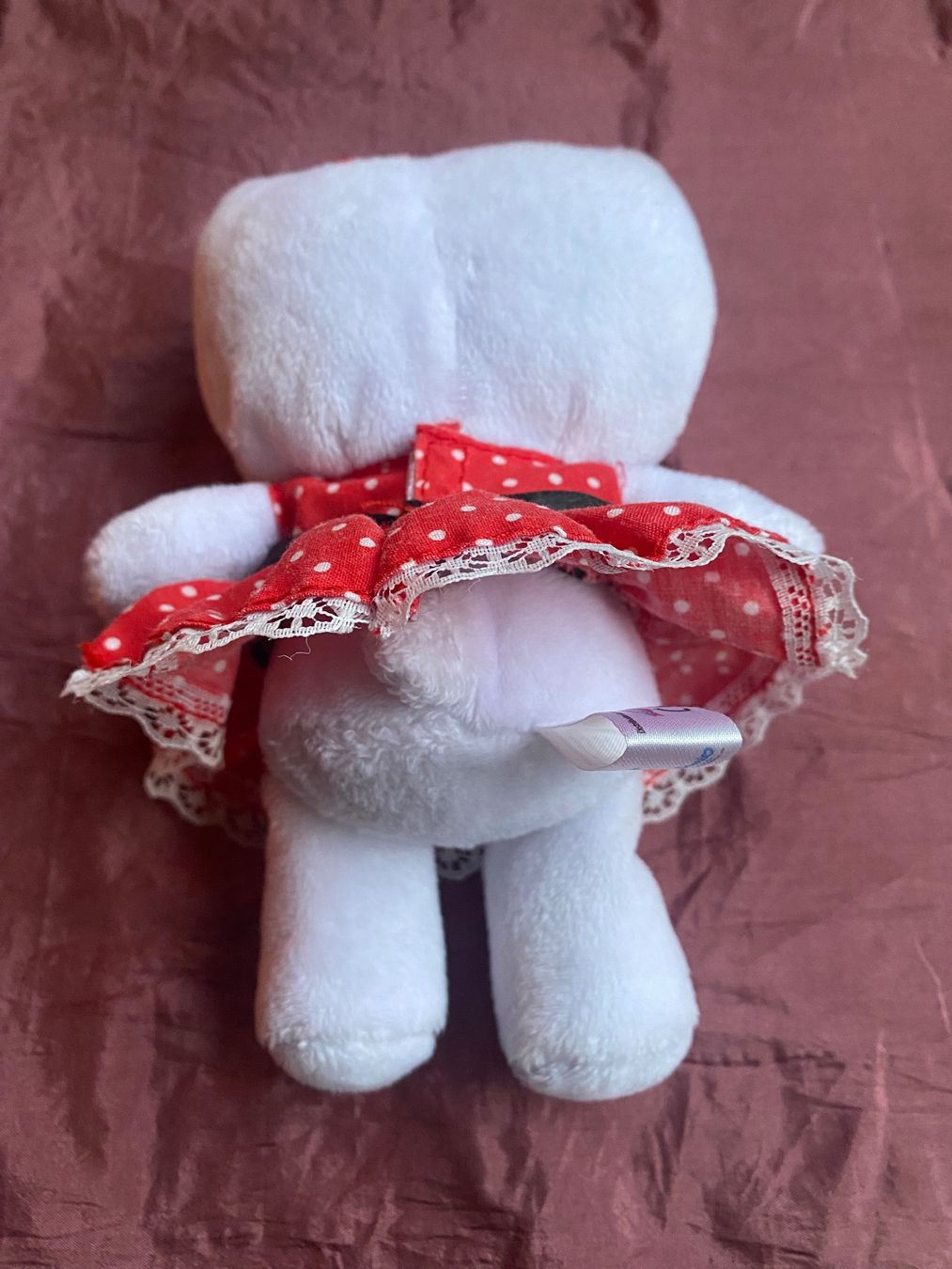 Hello Kitty Giocattoli: Hello Kitty Plüschtier mit rotem Kleid Stofftier 18 cm – Usato da Basel venduto da him_5r5n 2