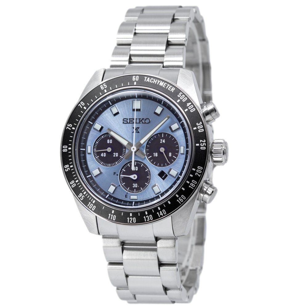 Seiko Orologi: Seiko Men's SSC935P1 Prospex Speedtimer Quartz Solar – Nuovo e nell'imballaggio originale da Schindellegi venduto da harveystore