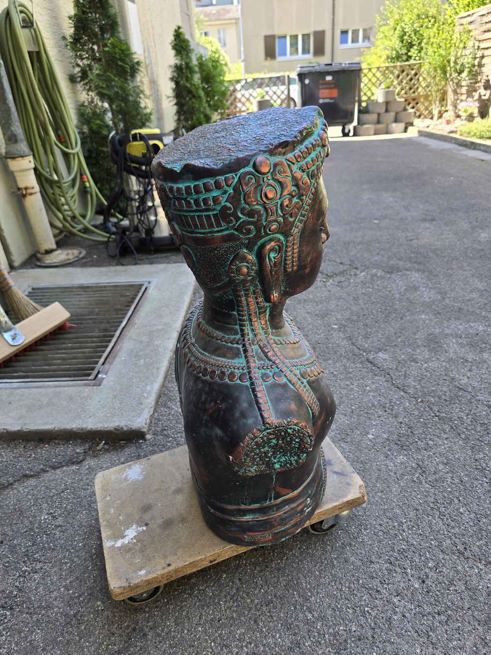 Statuette: Thailand Steinfigur Orginal Import aus Thailand – Usato da Zürich venduto da inf_q6bm 3