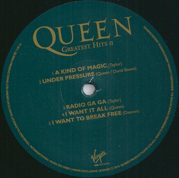 Queengreatest Hits Ii Remastered Stereo Gatefold 180g Kaufen