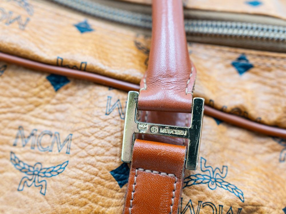 MCM Weekender – Cognac Visetos, Leder – Ref. 01/01 (Gebraucht) in Au ZH ...