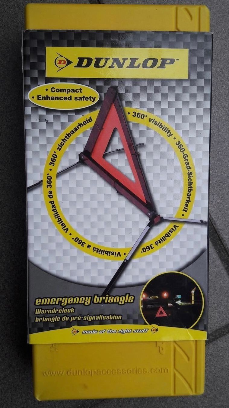 Alle Ersatzteile: Dunlop Warndreieck NEU – Neu (gemäss Beschreibung) aus Heerbrugg von ProBau-Liq
