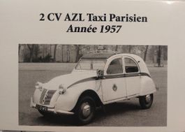 CITROËN 2CV AZL - Taxi Parisien année 1957
