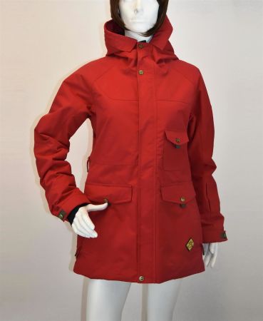 Zimtstern Damen Ski-Snowboard Jacke Winterjacke/rot /Gr.XS