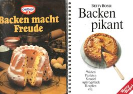 Buch Backen 2 Backbücher Betty Bossi + Oetiker Bücher sehr g