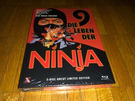 Die 9 Leben der Ninja - MEDIABOOK - A - UNCUT