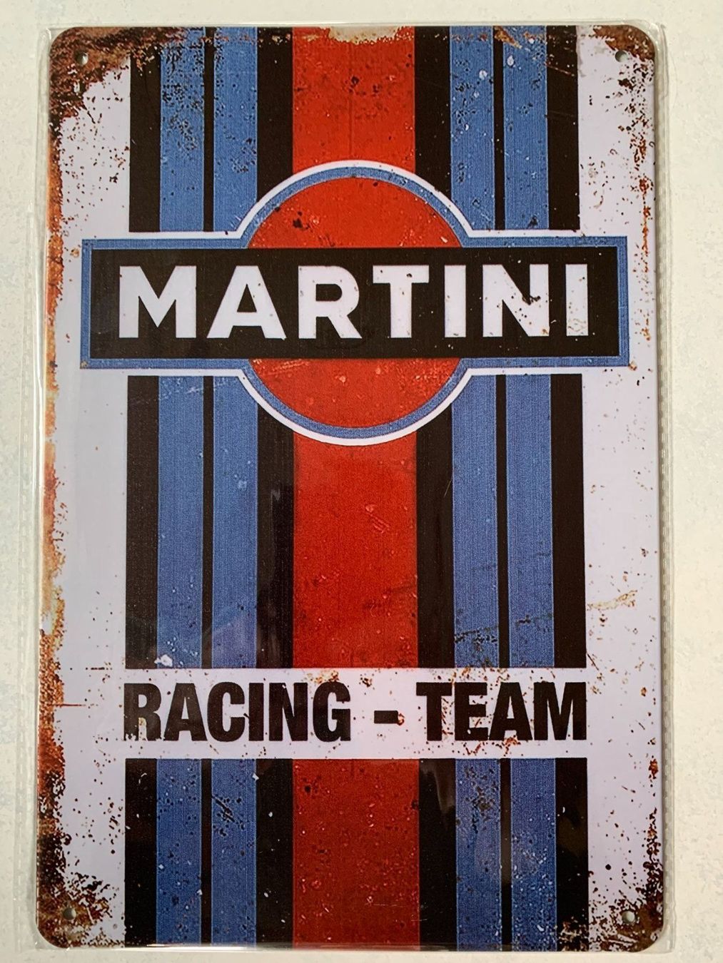Martini Insegne: Blechschild Martini Racing Team Vintage – Nuovo e nell'imballaggio originale da Courlevon venduto da HotSaleandPrice