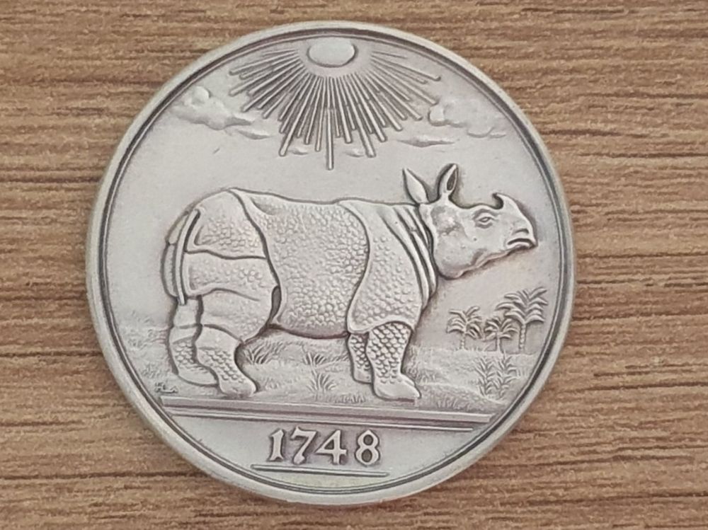 Silber Medaille vom Zoologischen Garten Basel Basler Zooli Kaufen