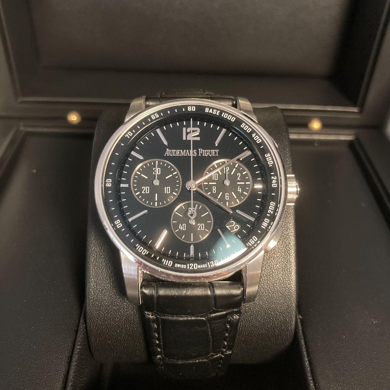 Audemars Piguet Orologi: Audermars Piguet Code 11.59 Chrono - Black Dial - White Gold – Usato da Genève venduto da arisol 8