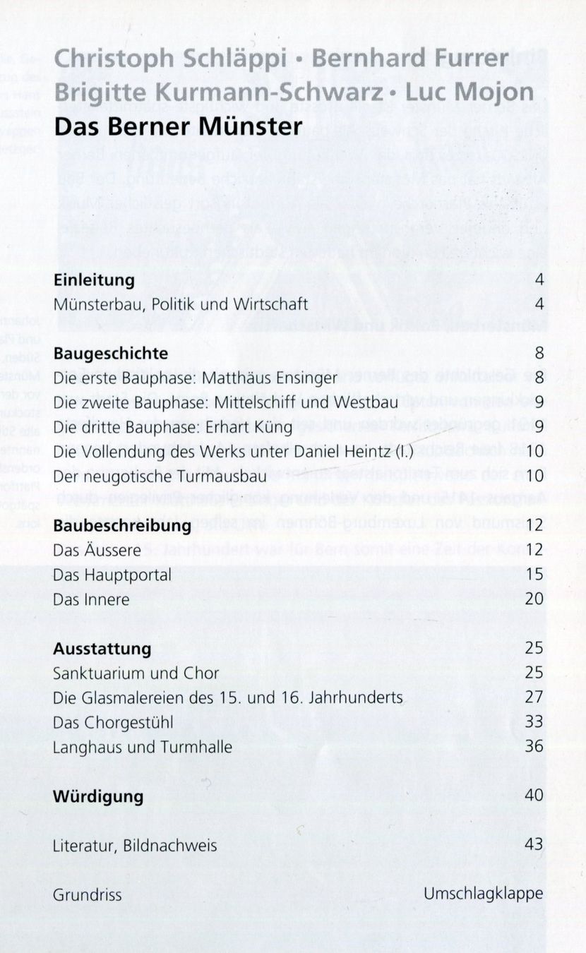 Libri: Bern, Berner Münster, Kunstführer – Usato da Aarau venduto da Elmaar41 2