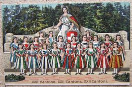 GUGGENHEIM PRÄGE-AK HELVETIA UND XXII KANTONE