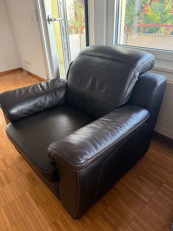 Poltrone: LEDERSESSEL BRAUN GRATIS – Usato da Dübendorf venduto da ame_m57w 3