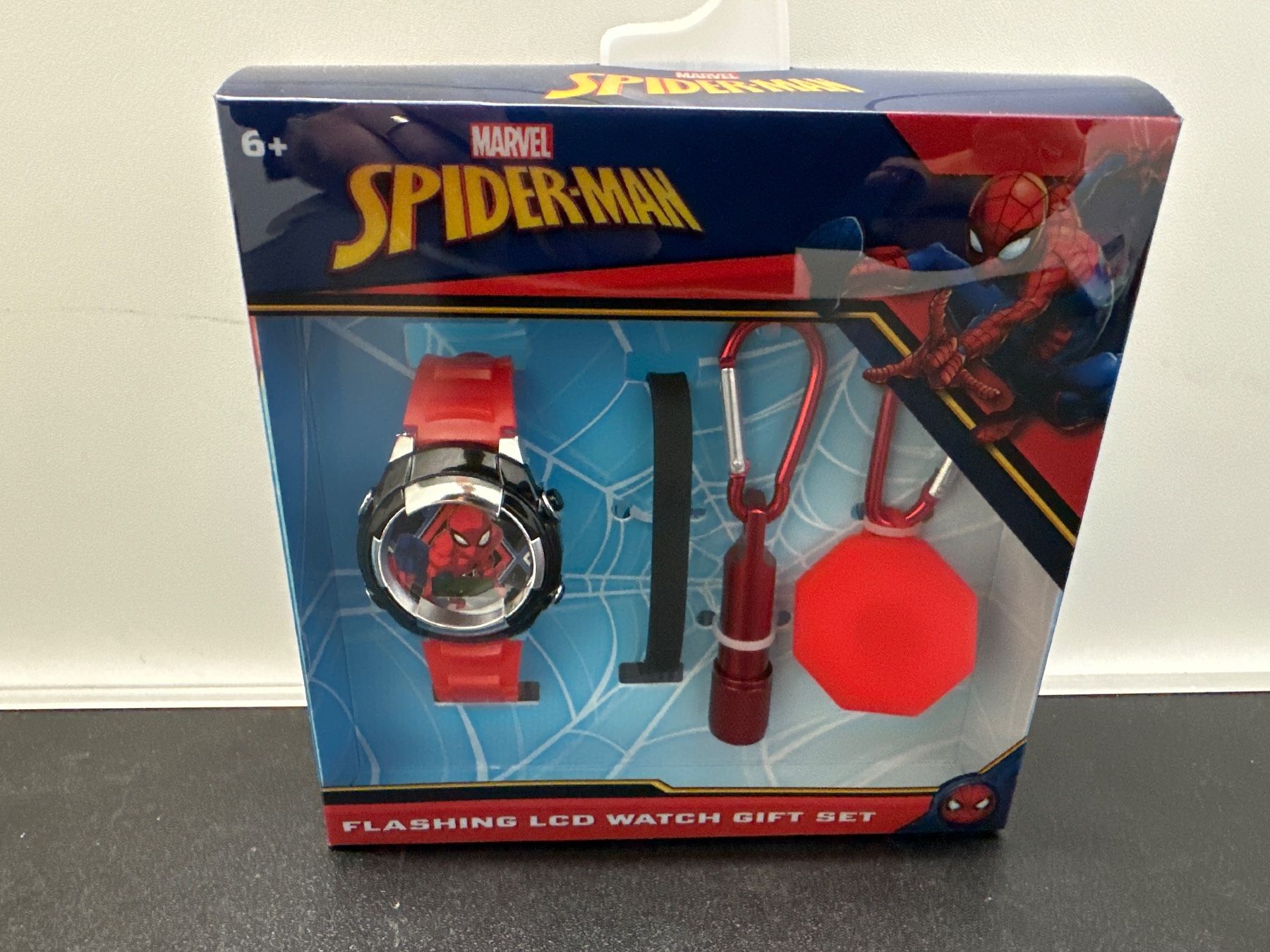 Marvel Giocattoli: Neu Kinderuhr Marvel Spider- Man Geschenk - Set (1x) – Nuovo e nell'imballaggio originale da Inwil venduto da Rzic-Liquidationen
