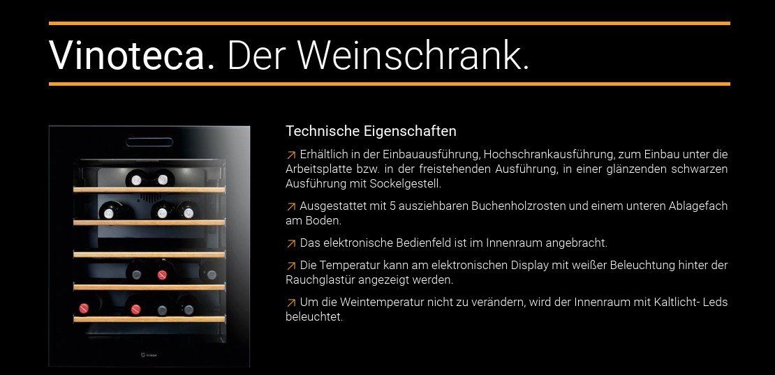 Frigoriferi: Irinox Vinoteca Einbau-Weinschrank – Nuovo e nell'imballaggio originale da Bassersdorf venduto da COOL-AG 2
