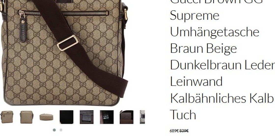 Gucci Borse: Gucci Messenger Tasche / sac – Usato da Collonges venduto da arashee 9