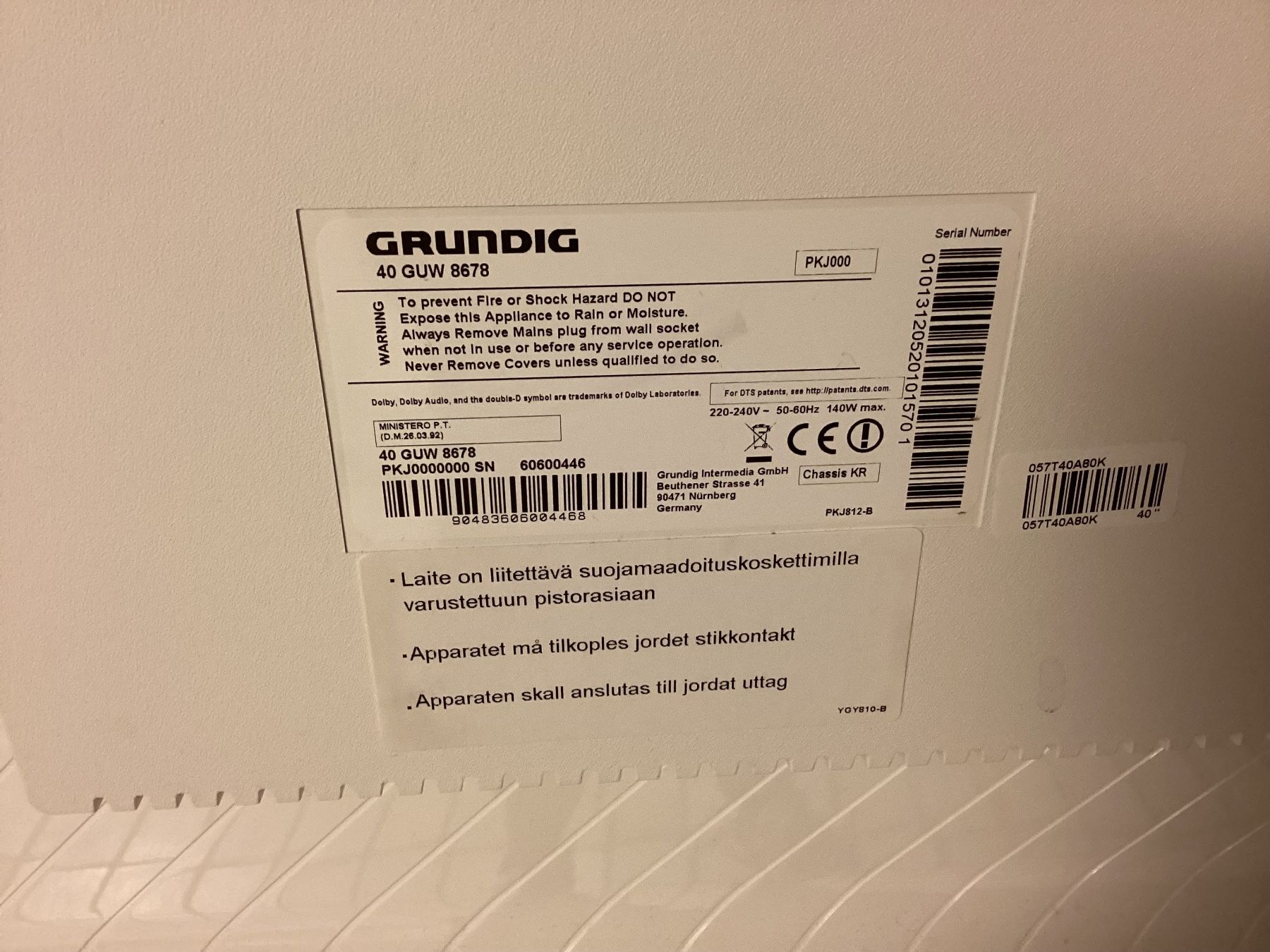 Televisori: Grundig 40 GUW 8678 – Usato da Winkel venduto da merklinch 3