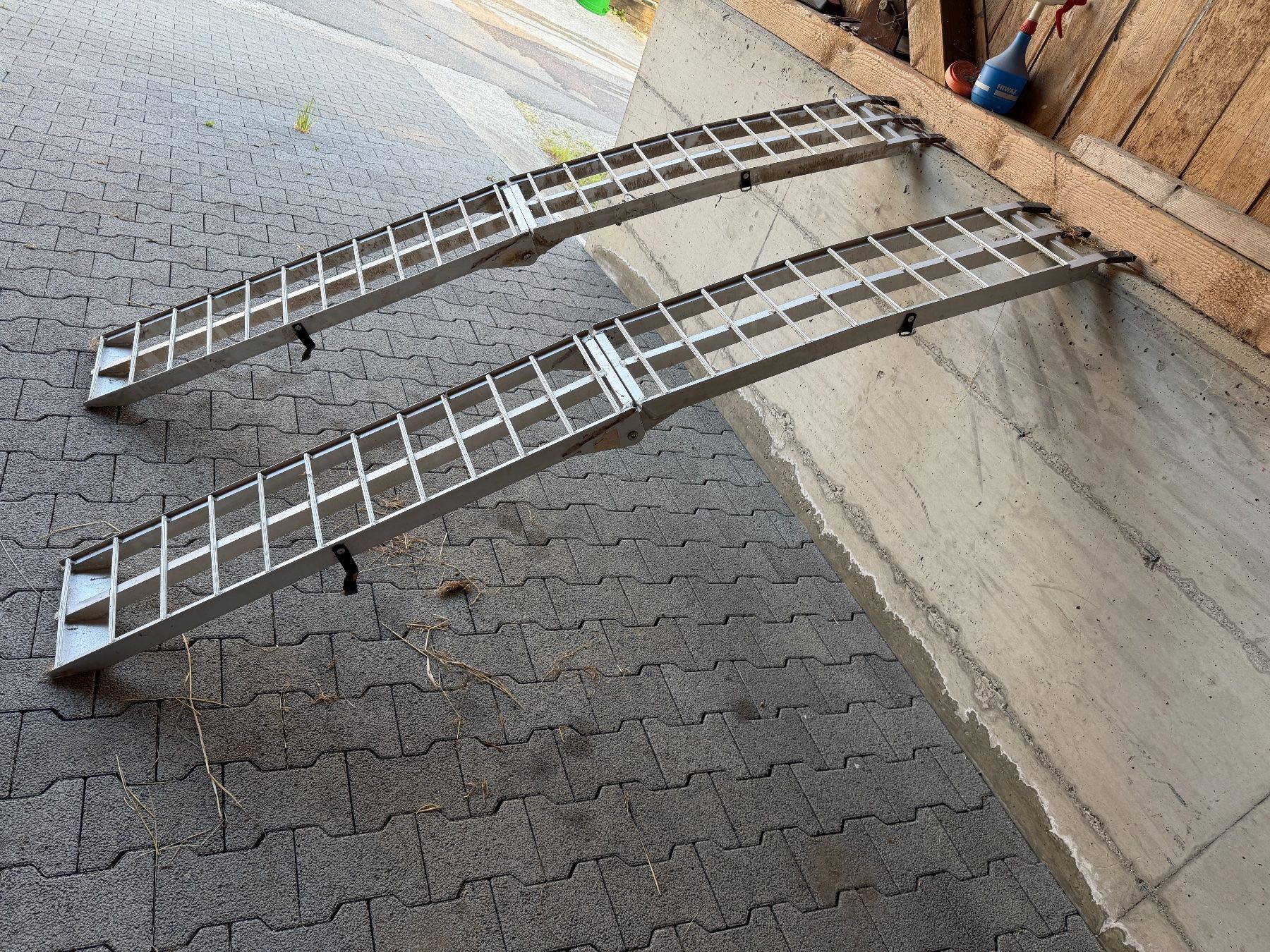 Rampe di accesso: Verladerampen, Alu Rampen, Motorrad- oder Quad-Rampen – Usato da Hirschthal venduto da Mulra 2