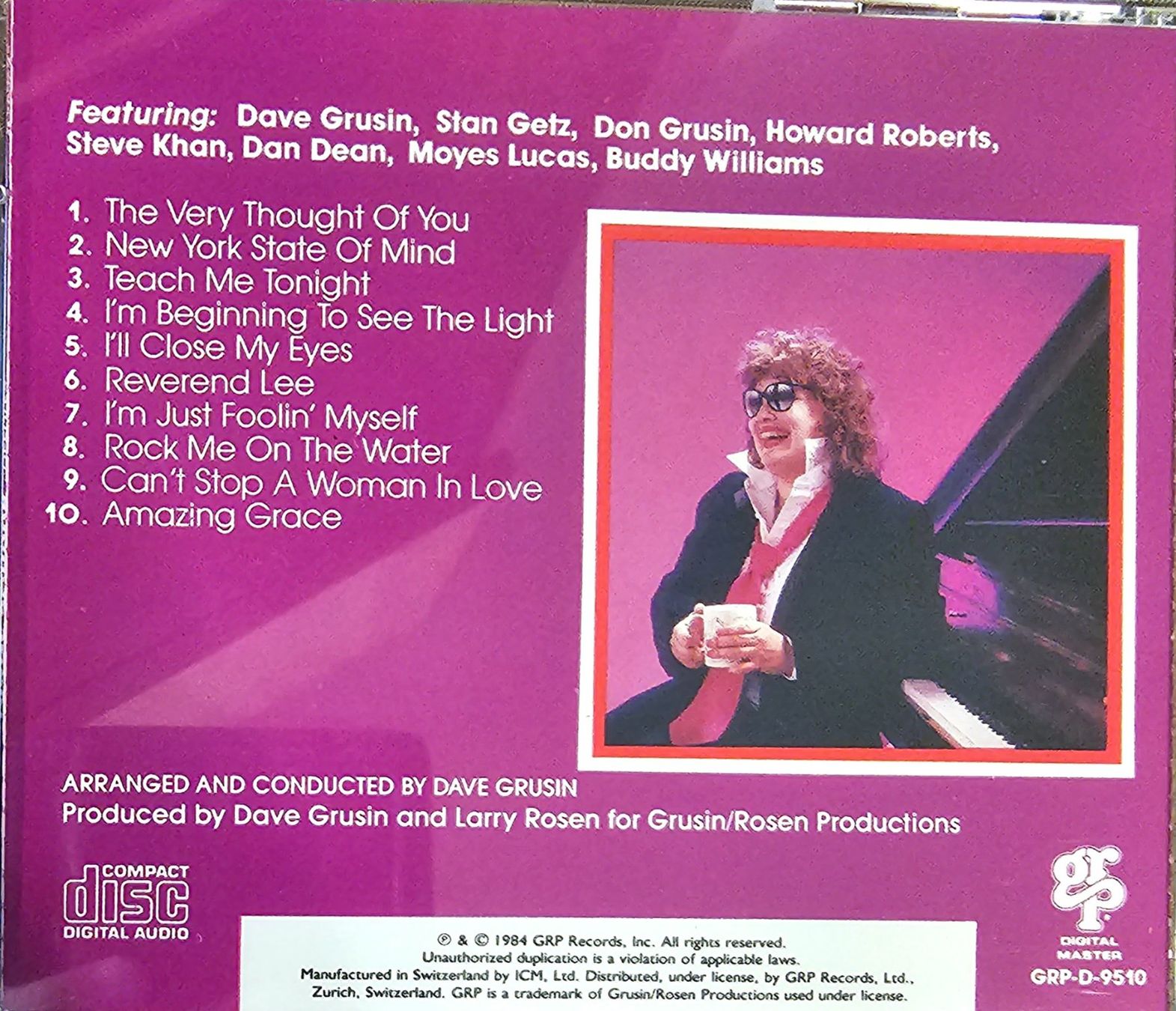 CD: Diane Schuur – Deedles – Usato da Wahlen b. Laufen venduto da Cg10 1