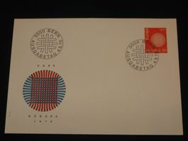 Werbemarken Europa FDC 1970 Nr. 481 "CEPT-Symbol"