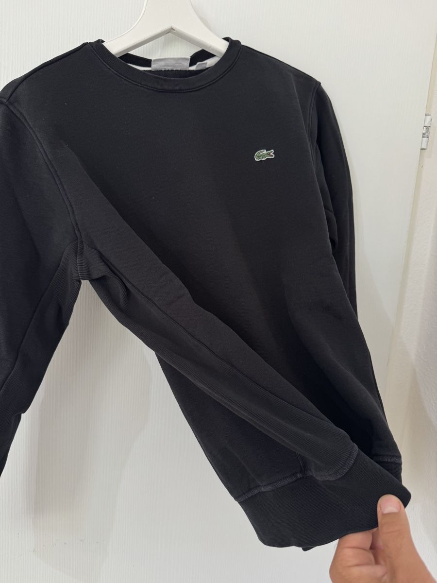Lacoste Pullover & Sweatshirts: Lacoste Herren pullover schwarz Grösse 3/S Oryginal  – Gebraucht aus Wetzikon ZH von Jan_wojt 4