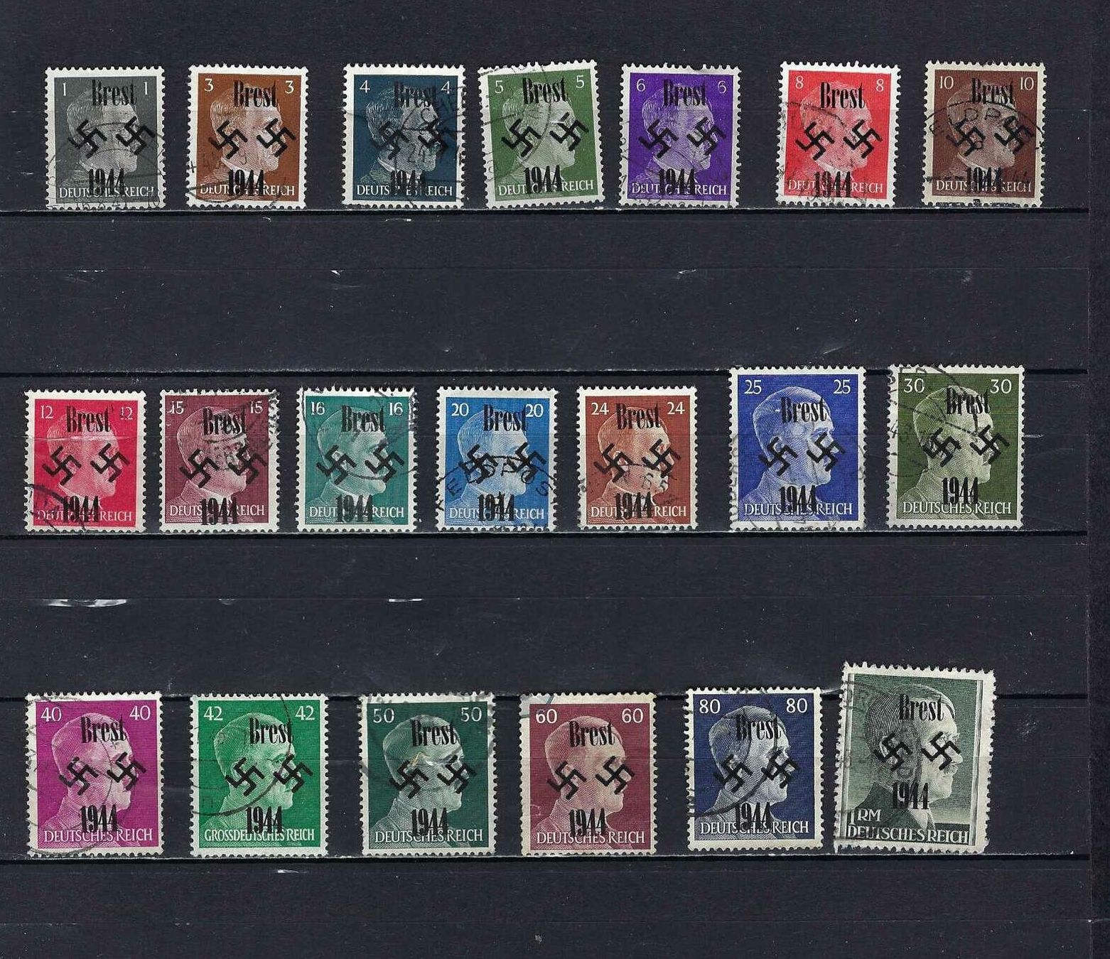 Tous les timbres: WKII Besetzung Brest gest. – Neuf avec emballage d'origine à Altstätten SG par Nandodax