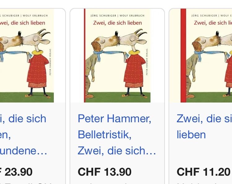 Libri: Zwei, die sich lieben – Usato da Buchs AG venduto da Allerleis 4