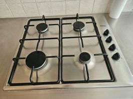 Plaque de cuisson gaz Siemens 4 feux inox 60cm
