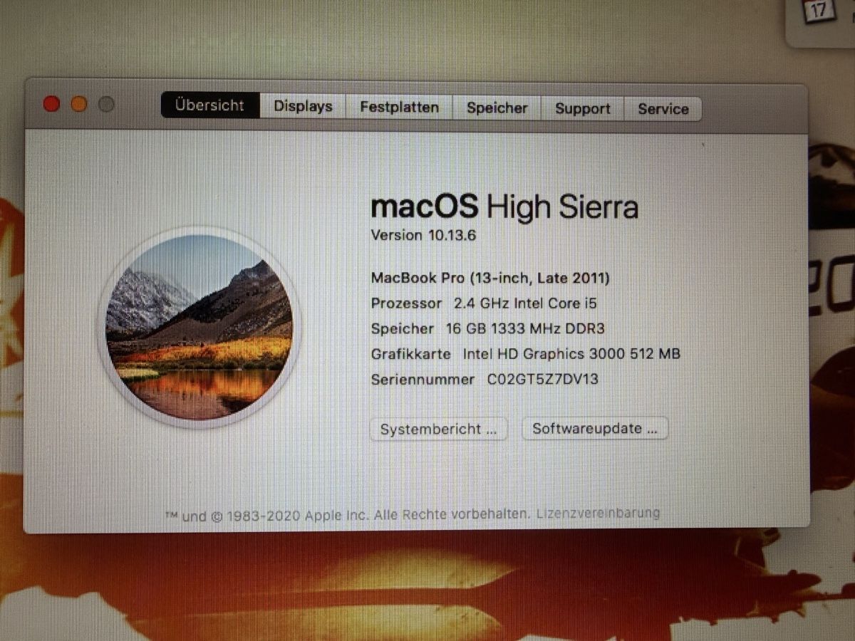 Apple Notebooks: Apple MacBook Pro 13.3 – Gebraucht aus Zürich von jon_8nhk 2