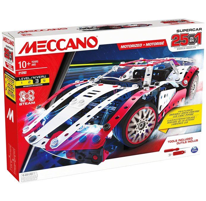 Meccano Jeux de construction: Meccano 25-in-1 Motorized Supercar / Bausatz – Neuf avec emballage d'origine à Oensingen par Liquidations-Shop