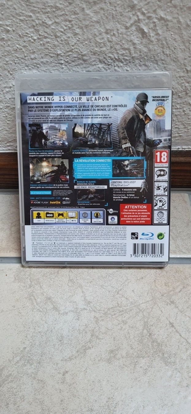 Sony Giochi: PS3 - Watch Dogs – Usato da Münsingen venduto da Heroism2010 1